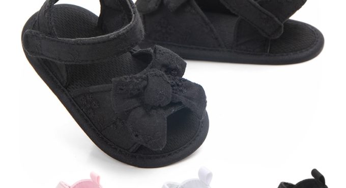 2020 The New Bow Baby Shoes Soft Sole Baby Girl Boy sandals Shoes