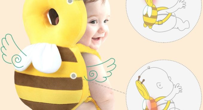 Cartoon Baby Head Protection Pillow Infant Anti-fall Pillow Soft PP Cotton Toddler Children Protective Cushion Baby Safe Care