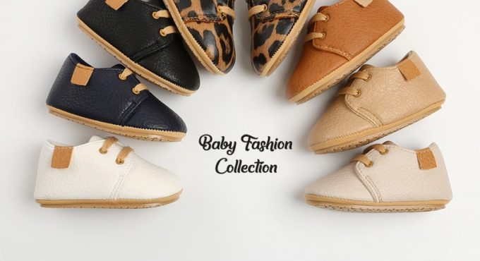 New Baby Shoes Retro Leather Boy Girl Shoes Multicolor Toddler Rubber Sole Anti-slip First Walkers Infant Newborn Moccasins