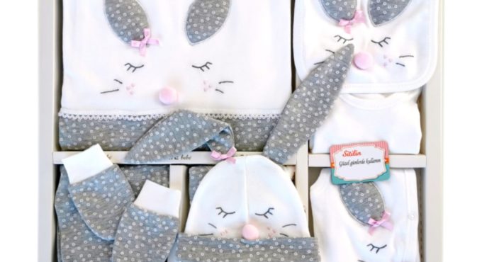 Baby boy girl clothes set spring autumn newborn infant clothing long sleeve bunny outfits casual baby pajamas hospital outlet