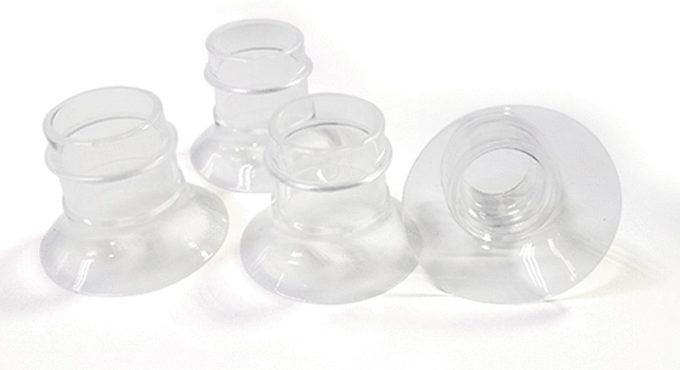 Flange Inserts 17/19/21/24 mm Breast Pump Horn Caliber Size Converter Milk Cup Caliber Adapter Small Nipple Horn Cover