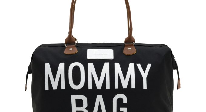 CHQEL Black Mother Baby Care Bag Mommy