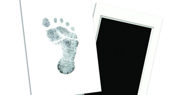 Baby Footprints Handprint Ink Pads Safe Non-toxic Ink Pads Kits for Baby Shower Baby Paw Print Pad Foot Print Pad Inkless