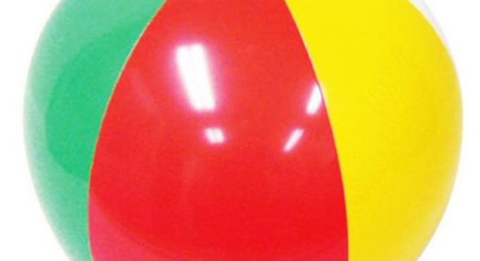 25CM Inflatable Swimming Pool Party Water Game Balloon Beach Ball Toy Fun