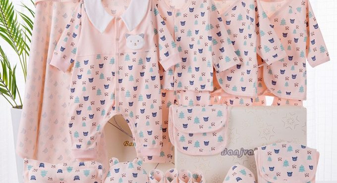 Cotton Baby Clothes Newborn Gift Box Set Newborn Full Moon Baby Clothing Gift Supplies18PCS/22PCS/24PCS