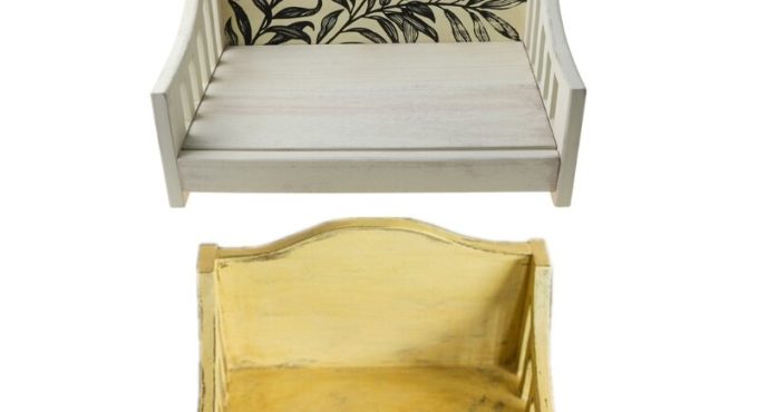 Newborn Posing Wood Bed Sofa Baby Photo Shooting Crib Infant Photograph Props