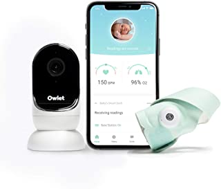 Owlet Duo Smart Baby Monitor with HD Video, Oxygen, and Heart Rate