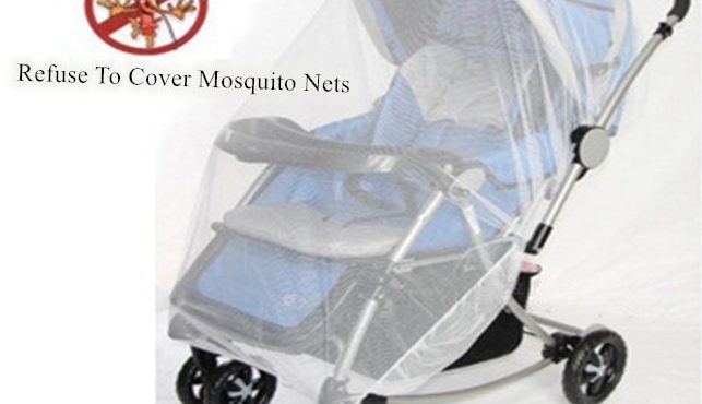 Baby Carriage Mosquito Net Rattan Baby Carriage Mosquito Net Large Encryption Full Cover Universal Dustproof Net Summer 1 Piece