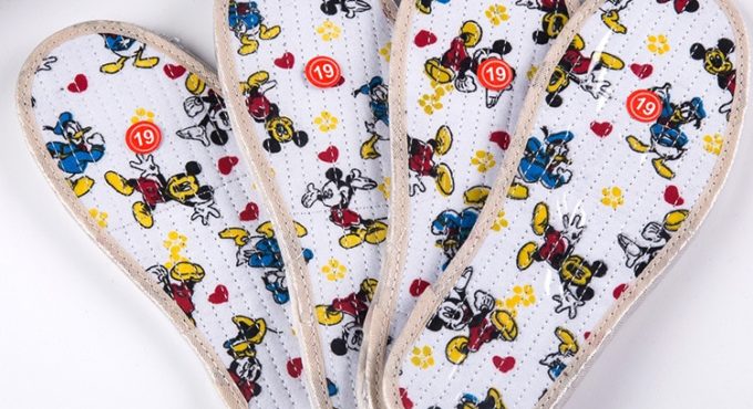 Disney cartoon children Melaleuca cotton insoles for boys and girls are breathable, sweat-absorbent and deodorant thick and soft