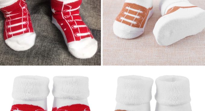 1 Pair Newborn Autumn Winter Warm Thick Terry Socks Infant Cotton Slippers Baby Shoes Accessories