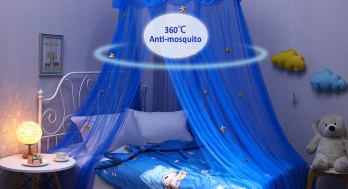 Baby Crib Mosquito Net Tent Premium Anti-fall Anti-bite Nursery Mosquito Net Stylish Sturdy Unisex Infant Crib Tent Net