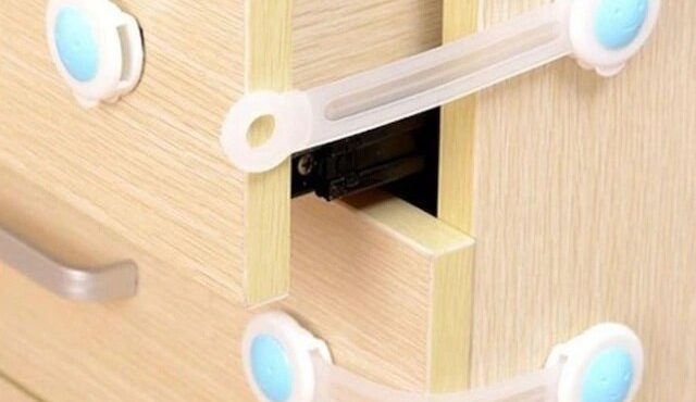 Drawer Lock 2li Corner Baby Safety Lock Cabinet Lock Child Protection 441385554