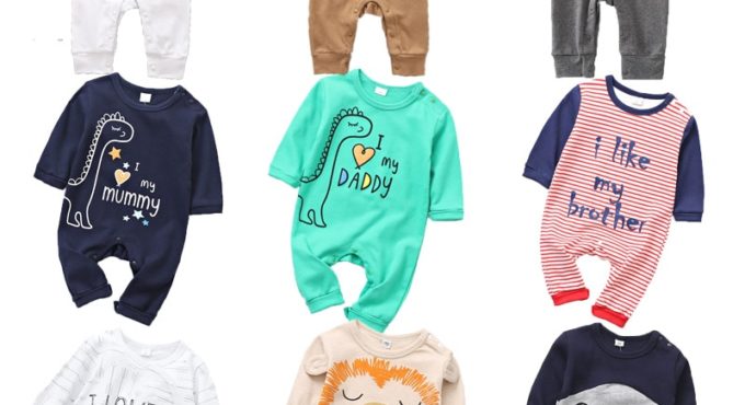 2020 Cute animals Spring Baby romper newborn baby clothes Kids long sleeve underwear cotton boys Clothes Baby girls romper