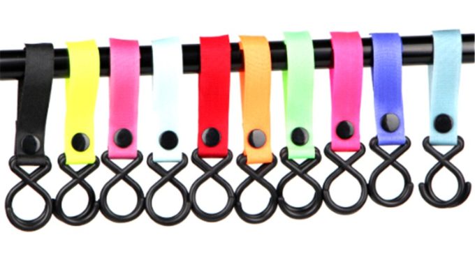 Baby Stroller Hooks Handle Grab Hook Holder Hanger Hooks Stroller Accessories Carriage Bags Hanging Pram Hook for Baby Strollers