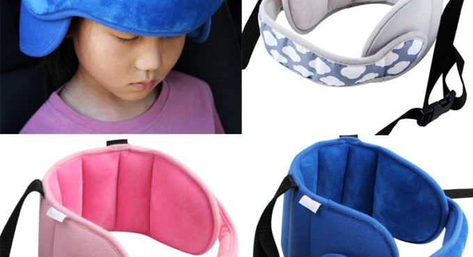 Baby Kids Adjustable Car Seat Head Support Head Fixed Sleeping Pillow Neck Protection Safety Playpen Headrest