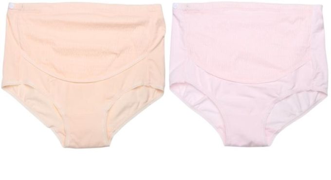 Soft Cotton Pregnant Women Underwear Adjustable Belly Support Panties