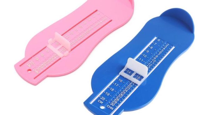 Kid Infant Foot Measure Gauge Shoes Size Measuring Ruler Tool Available ABS Baby Car Adjustable Range 0-20cm size