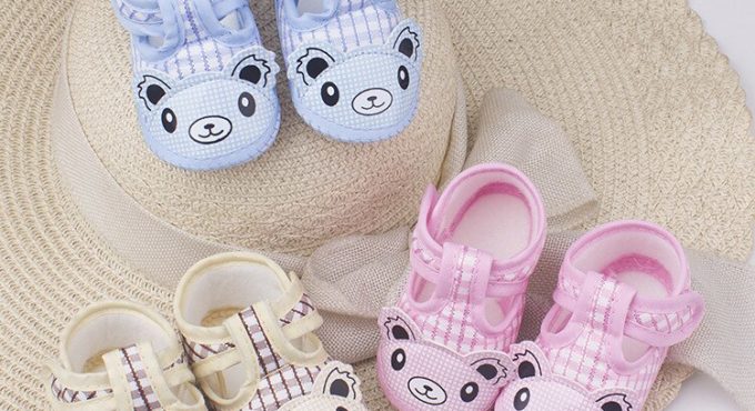 Autumn Baby Shoes 0-1 Year Learn To Walk Front Soft Sole Of Shoes Ventilation Comfortable Child Shoe Woman Baby Shoe