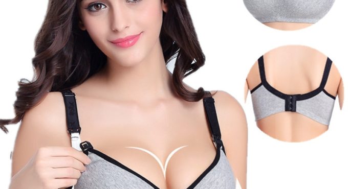 Cotton Maternity Nursing Bras Pregnant Breastfeeding Pregnancy Women Underwear Breast Feeding Bra soutien gorge allaitement