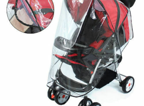 2019 Brand New Baby Stroller Raincover Universal Pushchair Pram Buggy Rain Cover Transparent Rain Cover