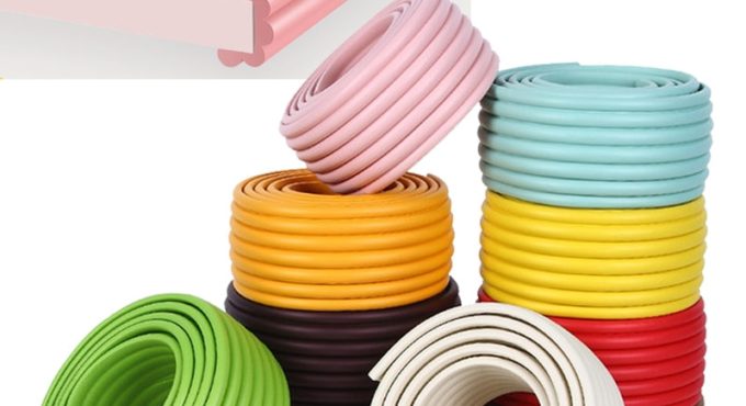 2M Baby Safety Bumper Strip Protection From Children DIY Corner Protector Safe Table Desk Furniture Edge Guard Foam Protection