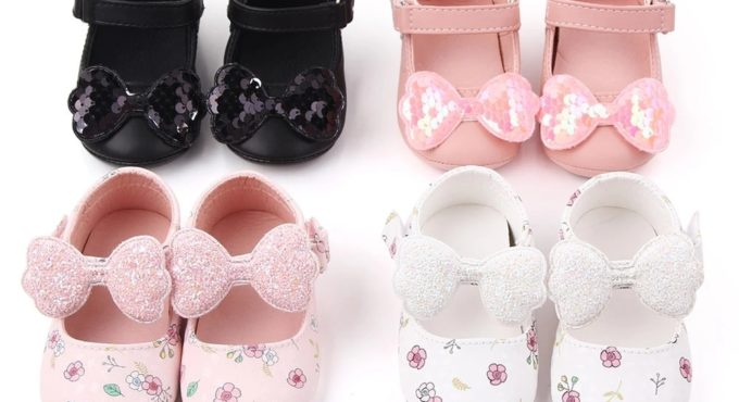 Baby Shoes Cute Princess Baby Girl Shoes Anti-Slip First Walker Baby Girl Shoes