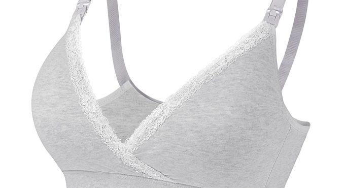 SLAIXIU Breastfeeding Sleep Bra maternity Nursing Bras Cotton Tow Hook-and-eye Pregnancy Women Breast Feeding Pregnant Clothes