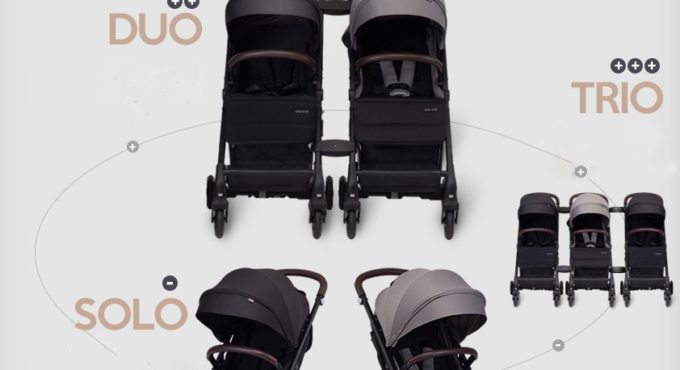 Aulon Luxury Twin Baby Stroller Light Trolly With Handle Leather Cover Yoya 175 Accessories Aluminum Twins Pushchair