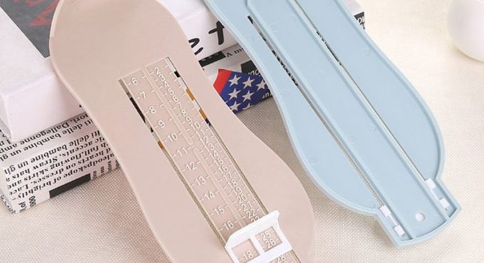 Kid Infant Foot Measure Gauge Shoes Size Measuring Ruler Device Children 6-20cm A2UB