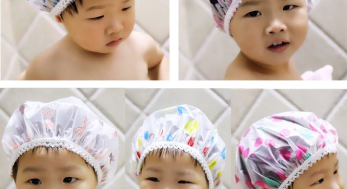 Waterproof Cap Safe Baby Shower Cap Kids Bath Visor Hat Adjustable Baby Shower Cap Protect Eyes Hair Wash Shield for Children