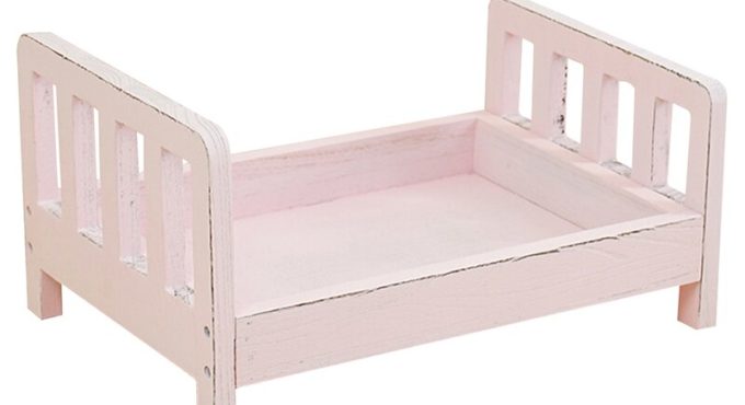 Crib Posing Detachable Studio Props Background Gift Newborn Photography Props Infant Wood Bed Sofa Basket Accessories Fotografia