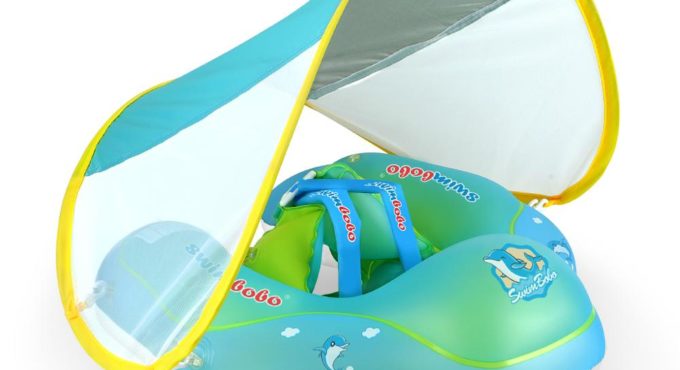 New Upgrades Baby Swimming Float Inflatable Infant Floating Kids Swim Pool Accessories Circle Bathing Summer Toys Toddler Rings