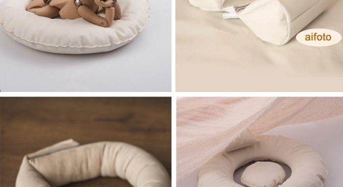 Newborn Photography Pillow Assisst Props Studio Basket Sofa Stuff Baby Posing Nest Accessories Set Photo Shoot Infant Assistant