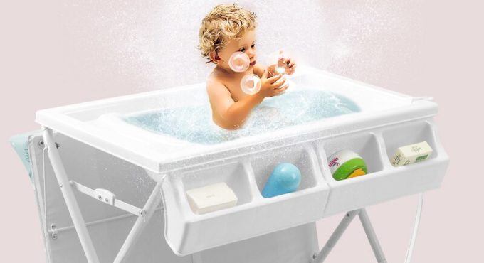 Orbelle baby changing table baby care table massage table bathing table multi-function folding