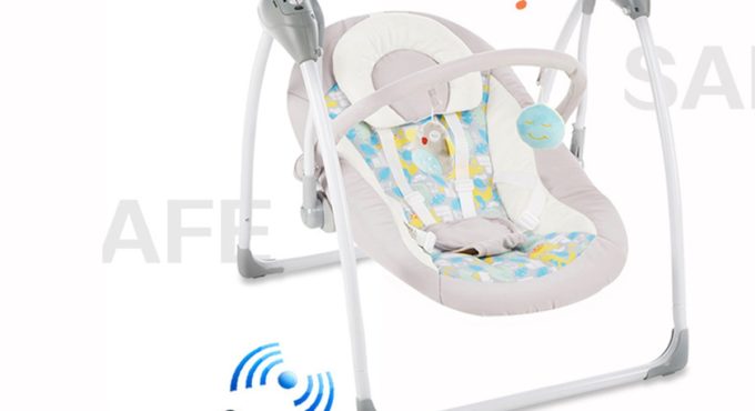 2020 safety baby rocking chair 0-3 baby Electric cradle rocking chair soothing the baby's artifact sleeps newborn sleeping