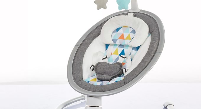 2020 Safety baby rocking chair 0-3 baby Electric cradle rocking chair soothing the baby's artifact sleeps newborn sleeping