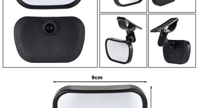 Baby Rear View Mirror In-Car High Quality Durable Baby Observation Mirror Car Rear Seat Baby Safety Mirror Easy Installation