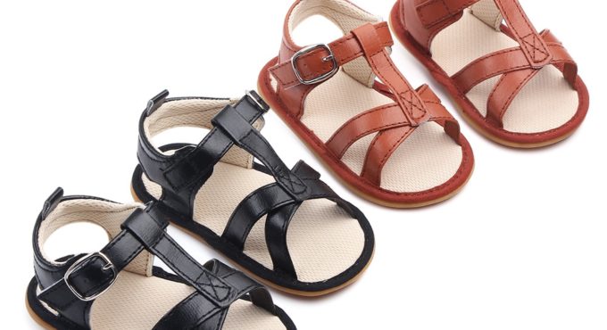 2020 New Baby sandals Shoes Soft rubber sole Baby Boy sandals Shoes