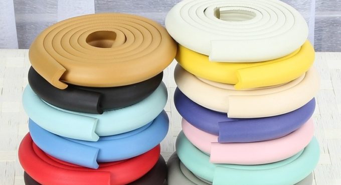 1PC 2M Baby Safety Table Desk Edge Guard Strip Home Cushion Guard Strip Safe Protection Children Bar Strip Soft Thicken