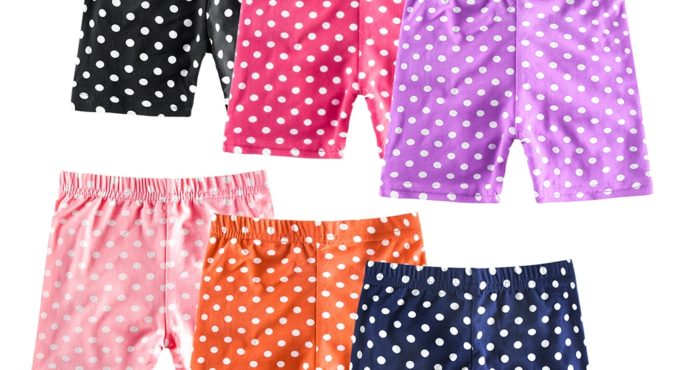 Cotton Kids Girls Shorts Pants for 3-10 Years Children Underpants Anti-fade fashion shorts Girls Boxer Briefs Short Beach Pants