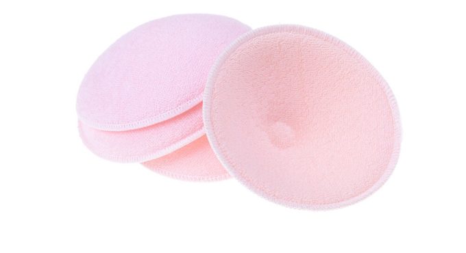 2Pcs Reusable Washable Chest Inserts For Breast Feeding Nursing Breast Feeding Pads