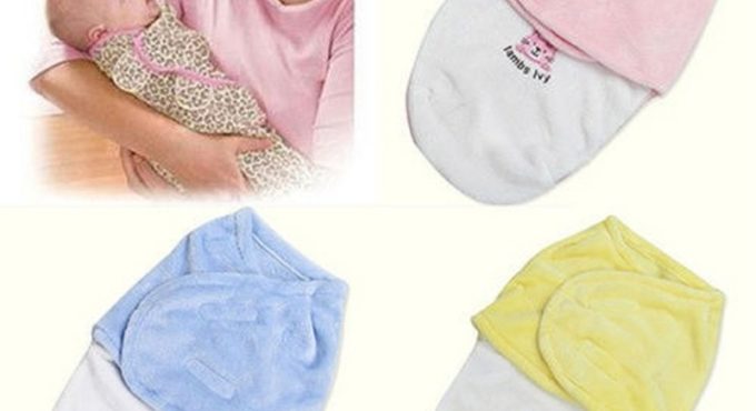 New Newborn Kids Baby Warm Cotton Swaddling Blanket Sleeping Bags Swaddles Warp Cotton Warm Cartoon Sleeping Bags