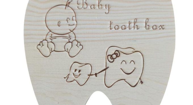 Wooden Baby Hair Deciduous Teeth Storage Box Collect Gift Tooth Baby Box Umbilica Baby Gifts Souvenirs Save Teeth M9Q2