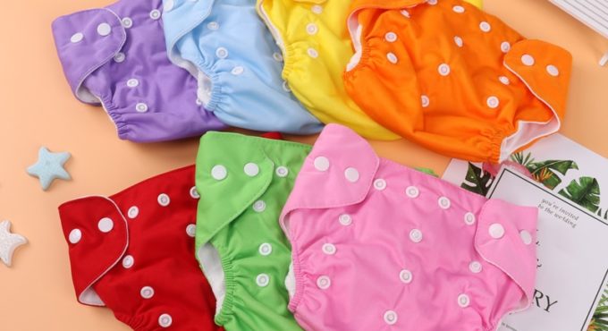 Baby Cotton Training Pants Panties Baby Diapers Reusable Cloth Diaper Nappies Washable Infants Children Underwear Nappy Changing