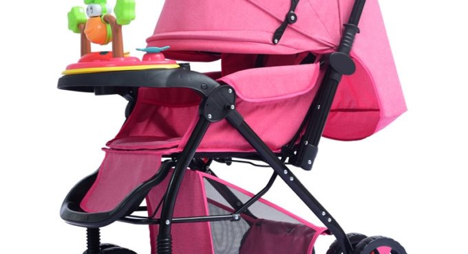 Luxury Baby Stroller High Landscape 2 In 1 Baby Stroller Baby Stroller Folding Coches De Baby Newborn Stroller Carriage BA60TC