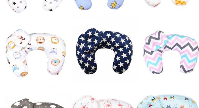 Baby Nursing Pillows Maternity Baby Breastfeeding Pillow Infant U-Shaped Newbron Cotton Feeding Waist Cushion Baby Bed