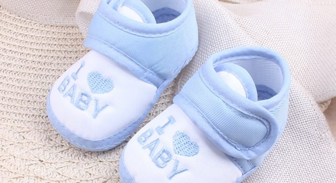 1Pair Newborn Prewalkers First Walkers Clothing Kids Infant Newborn Baby Boy Girl Unisex Soft Sole Crib Shoes for 0-18month