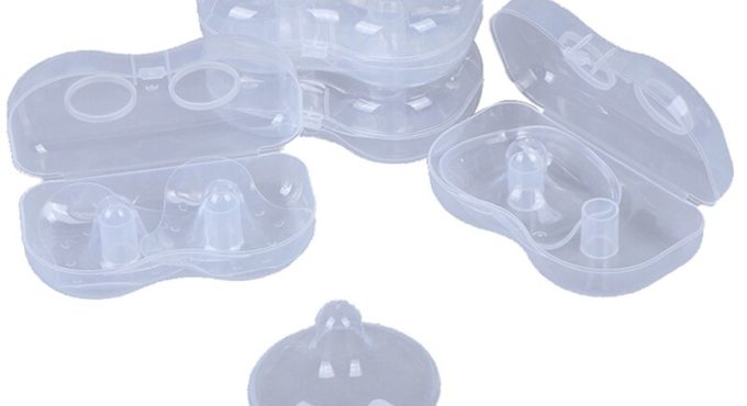 2Pcs/Lot Silicone Nipple Protectors Feeding Mothers Nipple Shields Protection Cover Breastfeeding Mother Milk Nipple With Box