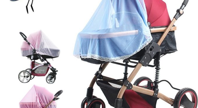 1 Pc Hot Full Outdoor Baby Infant Kids Stroller Pushchair Mosquito Insect Net Mesh Buggy Cover Baby Mosquito Net