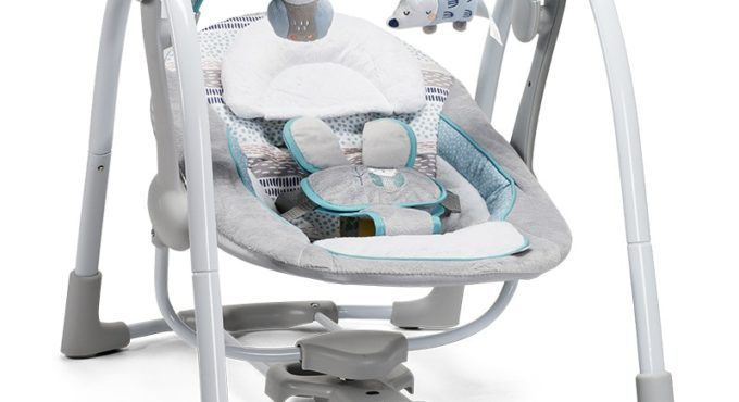 Electric Baby Cradle Infant Swing Rocking Chair Baby Cribs Hanging Bassinet Safety Furniture Cuna Electrica Baby Swings AC50YL